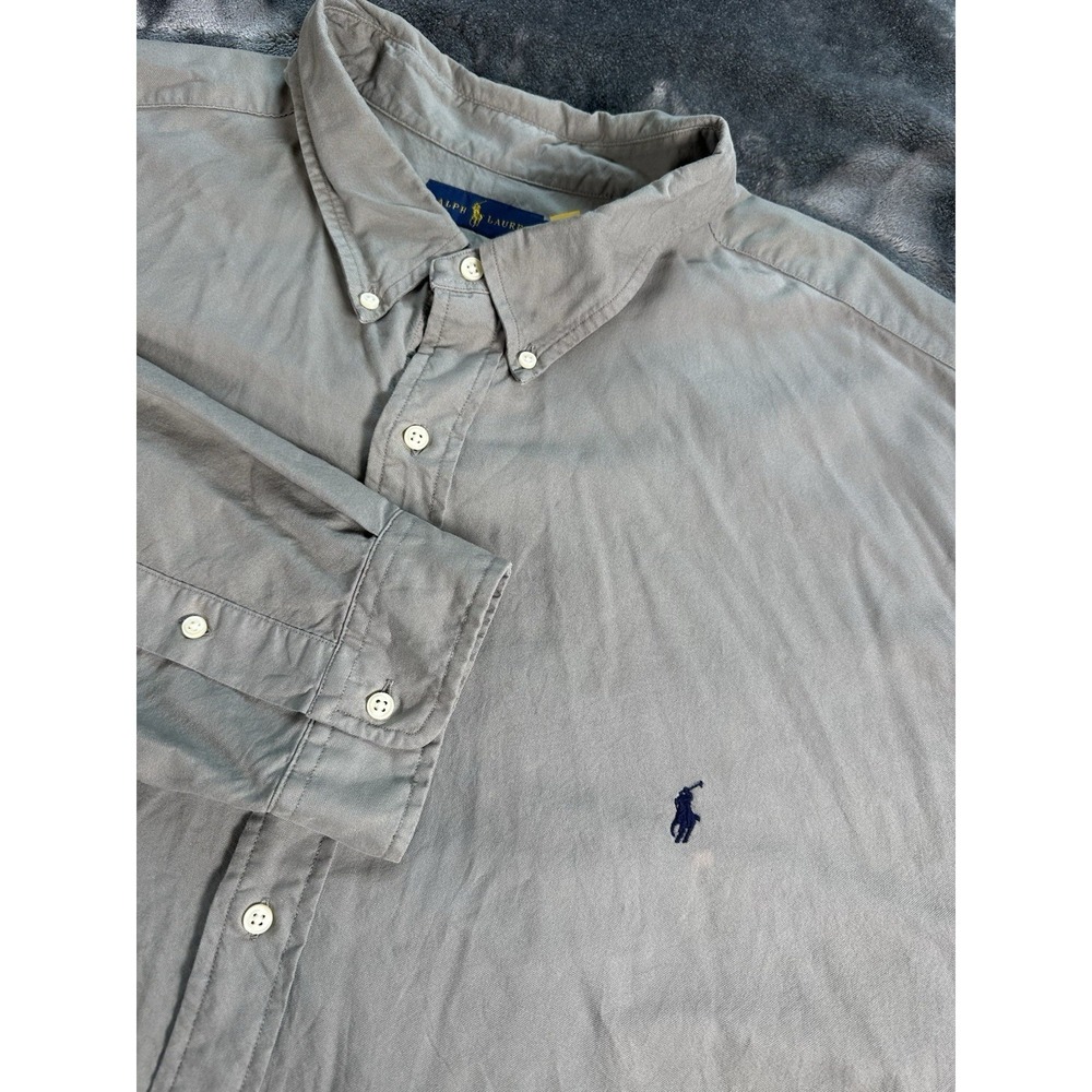 Polo Ralph Lauren Men's 4XLT Tall Classic Fit Button Down Long Sleeve Shirt